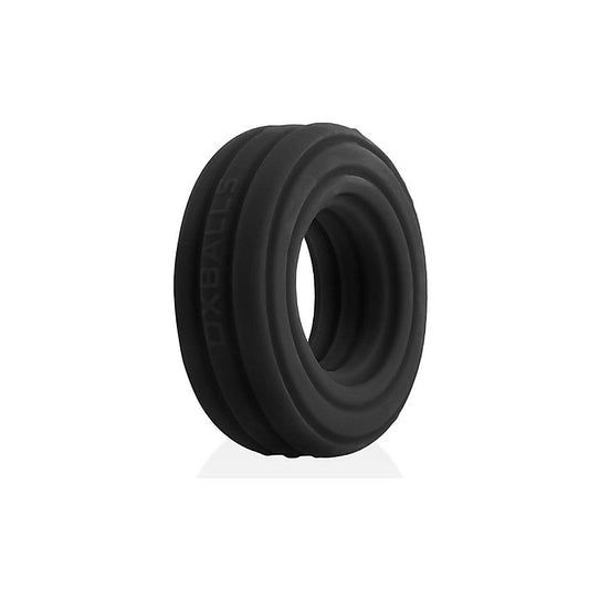 Roto Grooved Gripper Ribbed Cock Ring by Hunkyjunk