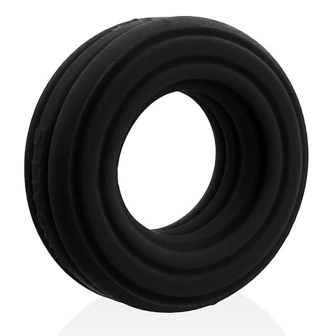 Roto Grooved Gripper Ribbed Cockring by Hunkyjunk