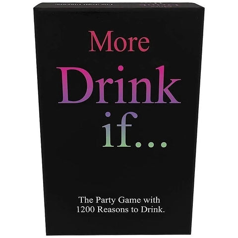 More Drink If Adult Card Game by Kheper Games