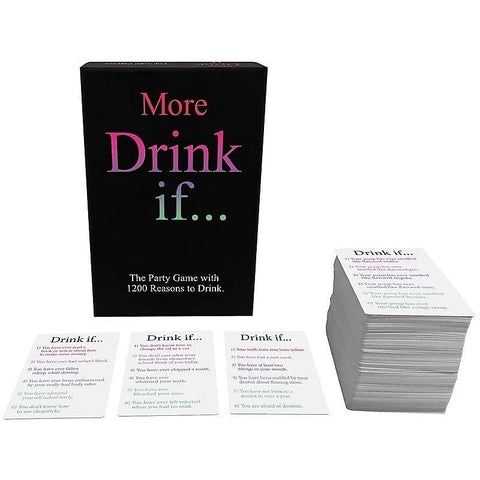 More Drink If Adult Card Game by Kheper Games