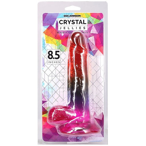 9.5" Realistic Cock with Balls by Doc Johnson