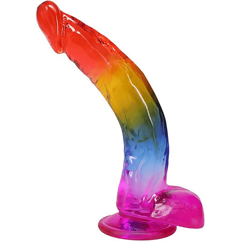 9.5" Realistic Cock with Balls by Doc Johnson