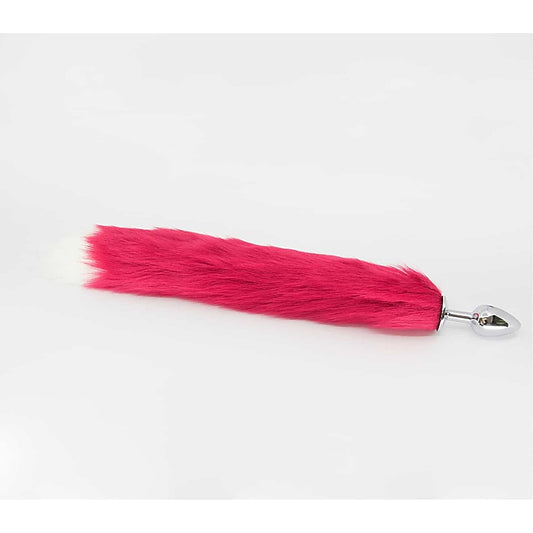 Fox Tail Aluminium Alloy Butt Plug Small by Love In Leather