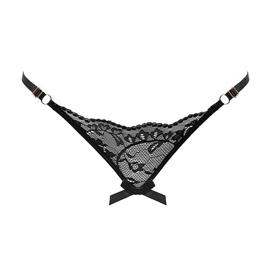 Womens Sexy Crotchless Panties One Size by Love In Leather