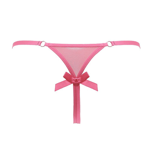 Womens Sexy Crotchless Panties One Size by Love In Leather
