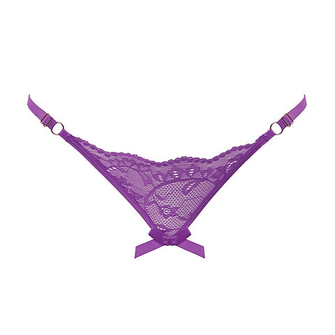 Womens Sexy Crotchless Panties One Size by Love In Leather