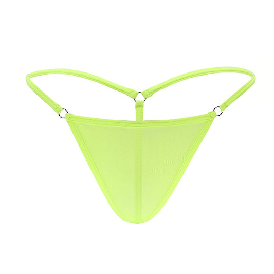Mesh Micro Sexy G String Panty Fluro by Love In Leather