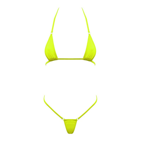 Spandex Fabrix Womens Micro Bikini by Love In Leather