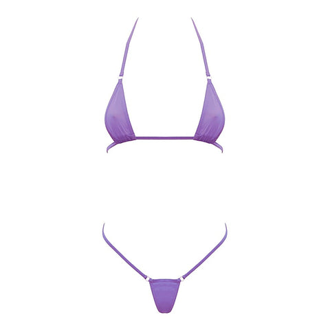 Spandex Fabrix Womens Micro Bikini by Love In Leather