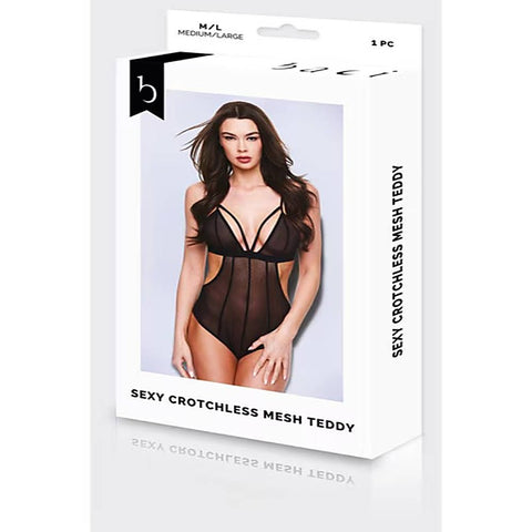 Sexy Crotchless Mesh Womens Teddy by Baci Lingerie
