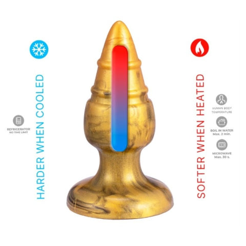 Slixed Goldy Fantasy Liquid Silicone Anal Plug