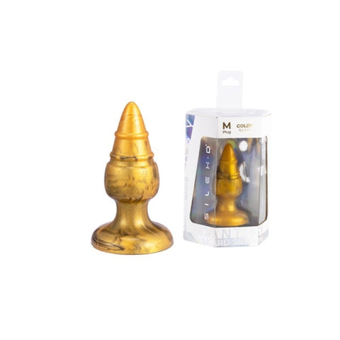 Slixed Goldy Fantasy Liquid Silicone Anal Plug