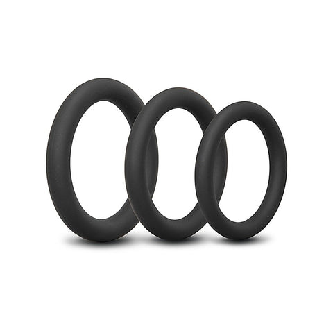 Snug Ring Lite 3-Pack Snug Fit Silicone Cock Ring by B-Vibe