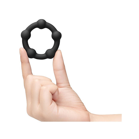 Snug Ring Orbit Stretchy Silicone Cock Ring by B-Vibe