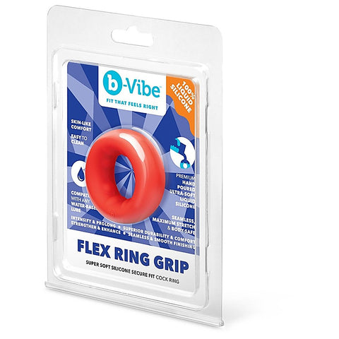 Flex Ring Grip Ultra Soft Silicone Cock Ring by B-Vibe