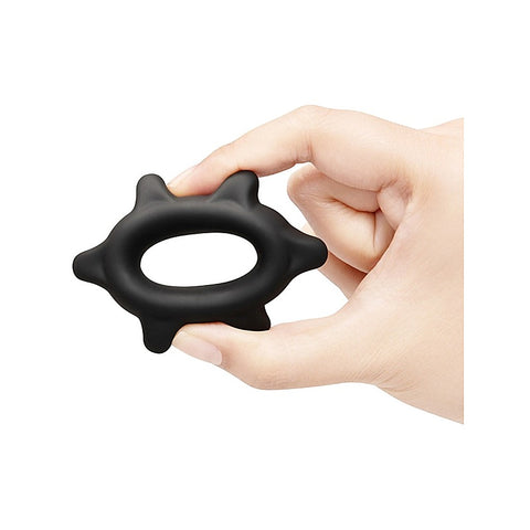 Flex Ring Spike Stretchy Silicone Cock Ring by B-Vibe