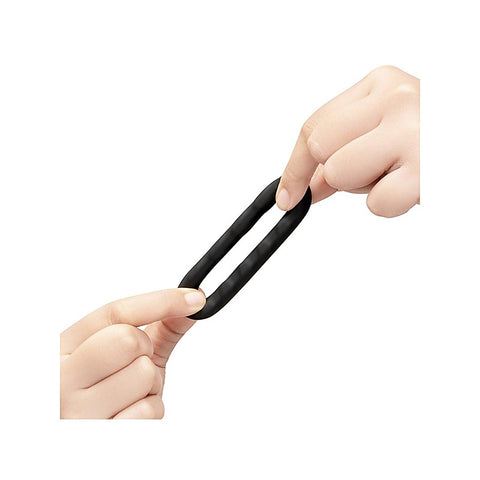 Flex Ring Tread Mens Silicone Cock Ring by B-Vibe