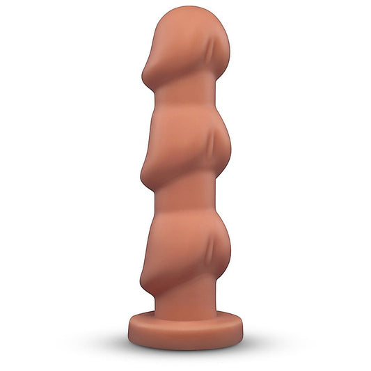 Headz 10.5 Inch Multi-Bulb Dildo With Flared Base by B-Vibe