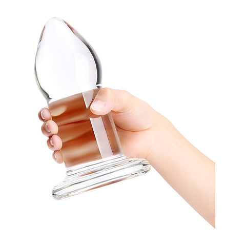 Advanced Borosilicate Glass Anal Dilator by B-Vibe