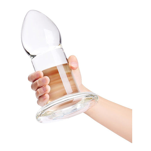 Advanced Borosilicate Glass Anal Dilator by B-Vibe