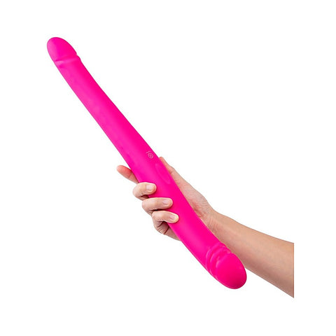 Duo Double-Ended Vibrating Thrusting Dildo by Together