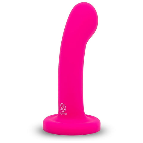 Pop 5.5 Inch Silicone Dildo and Harness Set by Together
