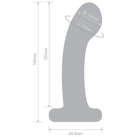 Pop 5.5 Inch Silicone Dildo and Harness Set by Together