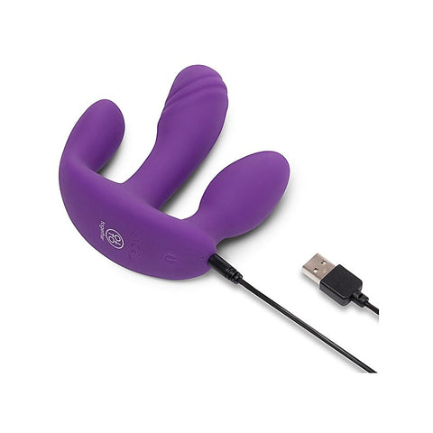Blended Pleasure Remote Triple-Pronged Vibrator by Together