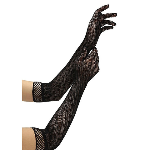 Leopard Lace Opera Glove by Baci Lingerie