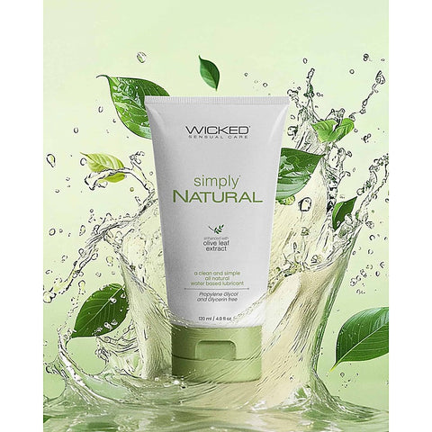 Simply Natural Water Based Lubricant by Wicked Sensual Care