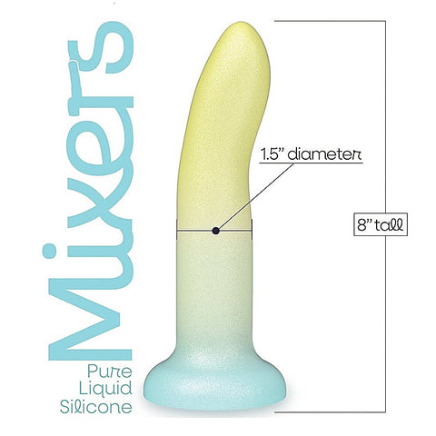 Mixers Lime Rickey 20.3 cm Silicone Dildo by Icon Brands
