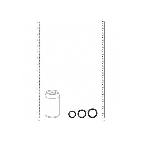 LEVELZ Classic Silicone Cock Ring Set by Shots Toys