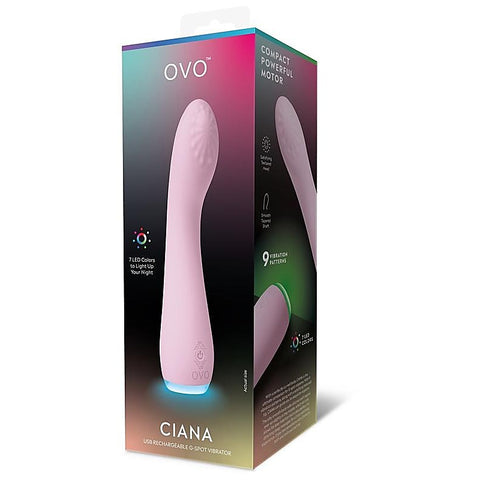 Ovo Ciana G-Spot Rechargeable Silicone Vibrator