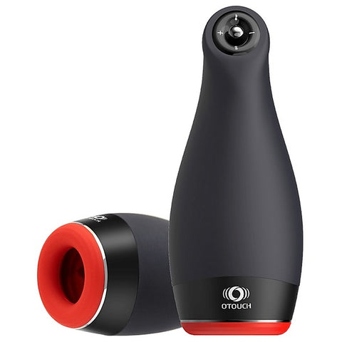PLEASURE ENGINE Thrusting Heated Masturbator by Shots Toys
