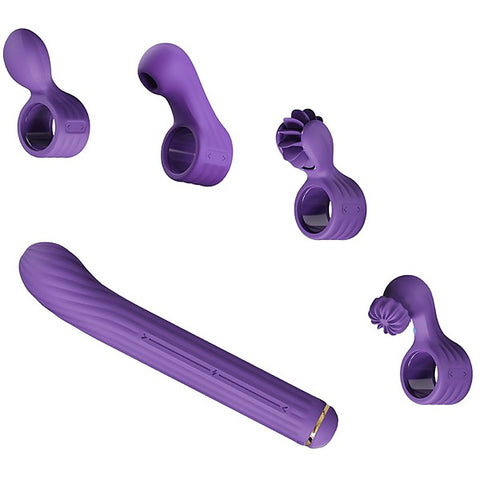 MAGIC STICK S1 Plus 4-in-1 Rabbit Vibrator by Shots Toys