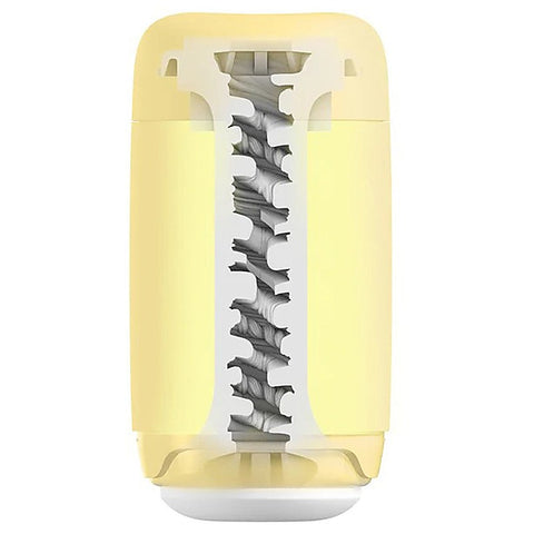 Puffy Reusable Textured Male Masturbator by Tenga