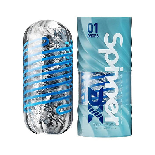Spinner Dx 01 Drops Spinning Texture Stroker by Tenga