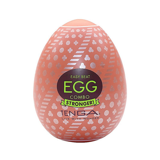 Egg Combo Spiral Ribbed Male Stroker by Tenga