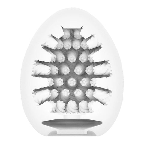 Egg Cone Twisting Edge Textured Stroker by Tenga