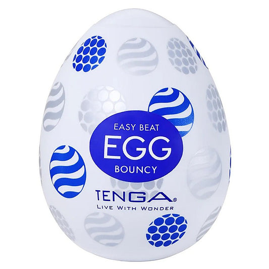 Egg Bouncy Rolling Orb Textured Stroker by Tenga