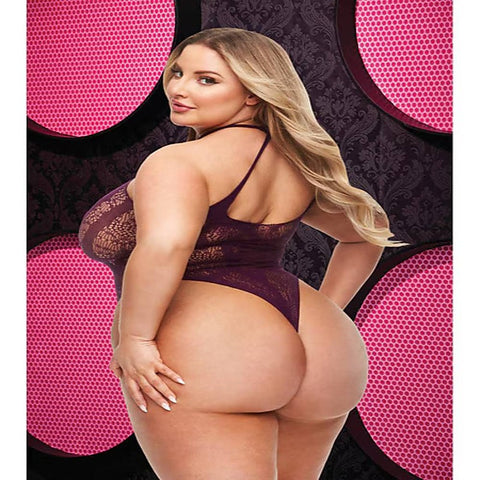 Criss Cross Lacey Womens Teddy by Xgen Products