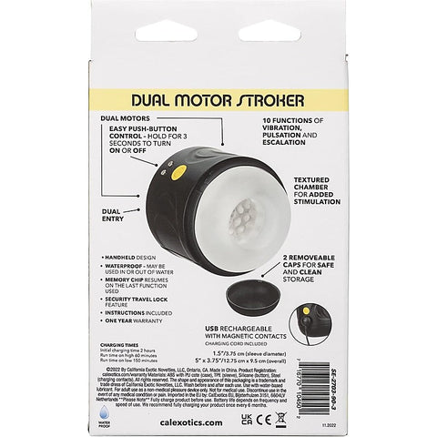 Boundless Dual Motor Vibrating Stroker by California Exotics