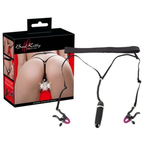 Bad Kitty Spreader String with Vibrator by Orion