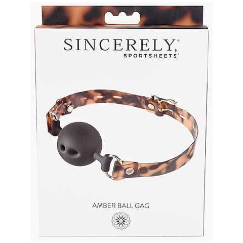 Amber Ball Gag by Sportsheets