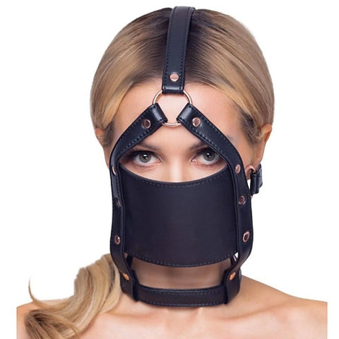 Bad Kitty Head Harness with Silicone Ball Gag by Orion