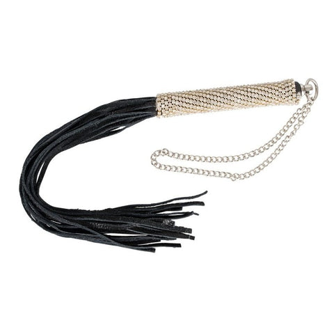 Bad Kitty Rhinestone Mini Bondage Whip by Orion