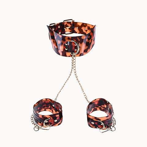 Amber Neck and Wrist Restraint by Sportsheets