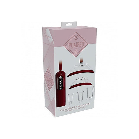 PUMPED Vulva, Breast & Nipple Pump Set by Shots Toys