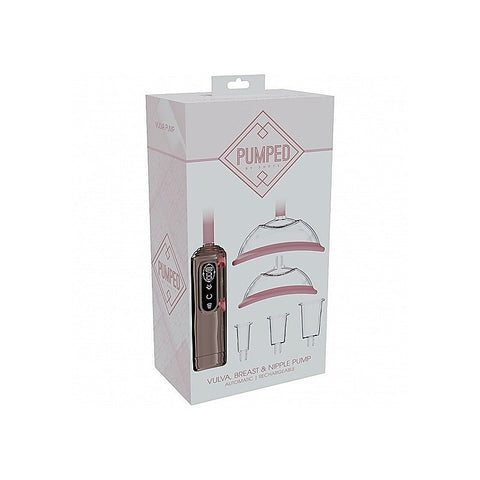 PUMPED Vulva, Breast & Nipple Pump Set by Shots Toys
