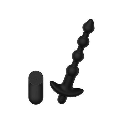 Vibrating Anal Beads with Remote by Passion Play